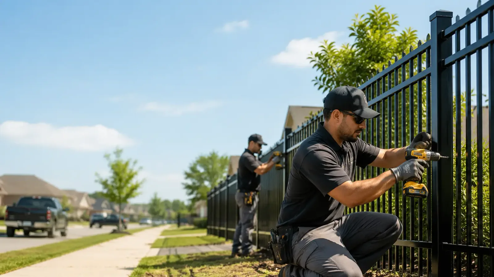 Metal Fence Installation in Port Washington, NY